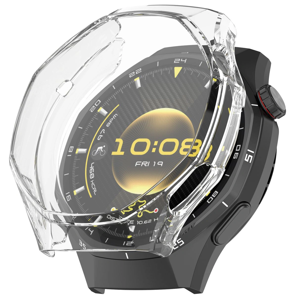Plecki ze szkłem Bizon Case Watch Felipe dla Huawei Watch GT6 Pro 46 mm